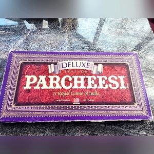 Vintage 1989 Deluxe Parcheesi Board Game